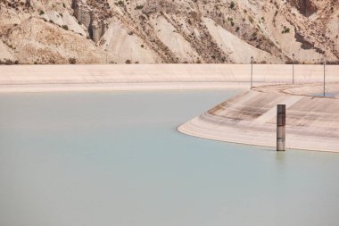İspanya 'da nehir saptırma yatağı. Tajo-Segura, Murcia. İspanya