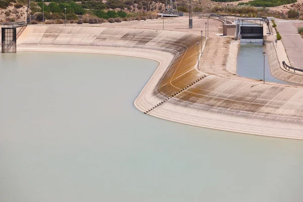 Flussbett Spanien Tajo Segura Murcia Spanien — Stockfoto