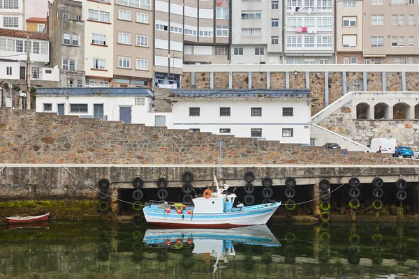 Fishing Boat Malpica Harbor Costa Morte Coruna Spain — Stock Photo, Image