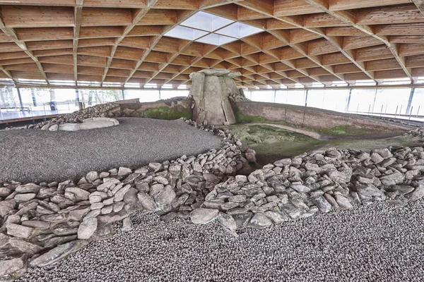 Antigua Estructura Megalítica Dolmen Dombate Coruna Galicia — Foto de Stock