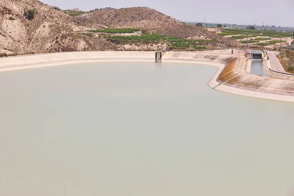 Rivierafleiding Spanje Tajo Segura Murcia Spanje — Stockfoto