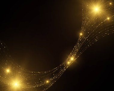 Vektör eps 10 parlak altın toz arka plan