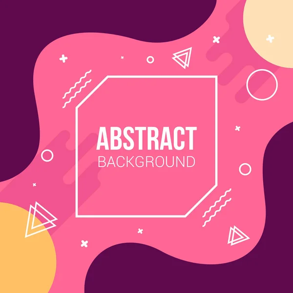 Antecedentes Abstractos Banner Colorido — Vector de stock