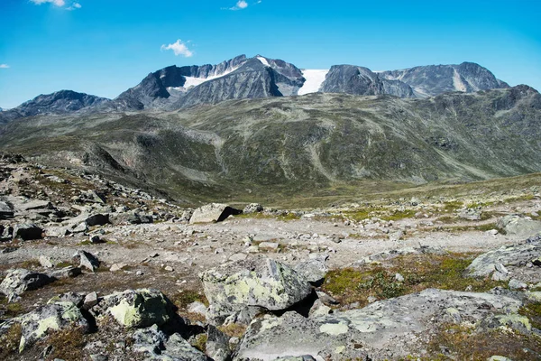 Landschaft Besseggengrat Jotunheimen Nationalpark Norwegen — Stockfoto