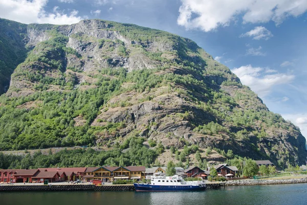 Aurlandsfjorden - foto de stock