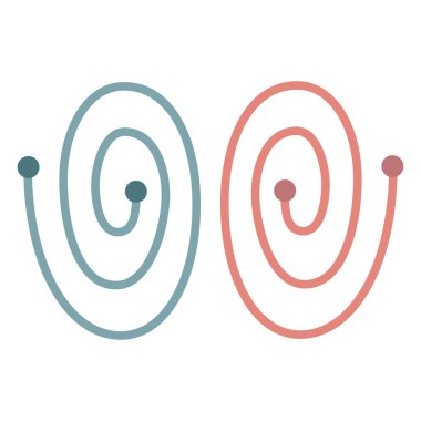 Nöroegzersiz 7. Nörojimnastik. Beyin gelişimi için egzersizler, iki elin de çalışması için. Vektör 