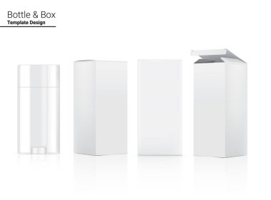 3 Boyutlu Deodorant Şişesi Beyaz Arkaplan Resimleri Üzerine Gerçekçi Kozmetik Ürünler İçin Model Yap. Sağlık ve Tıp Konsepti Tasarımı.