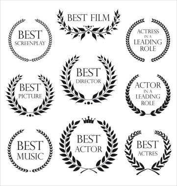 Defne çelengi film ödüllü siyah etiket koleksiyonu geçmişe dönük şablon tasarımı