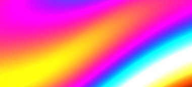 Parlak gökkuşağı renklerde arka plan bulanık. 3D render