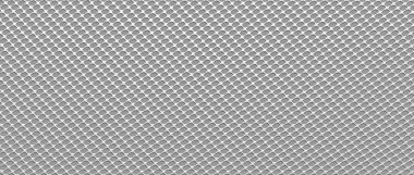 Parlak çelik Panjur delikli. 3D görüntüleme