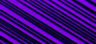 Ultra menekşe çizgiler arka plan. 3B render