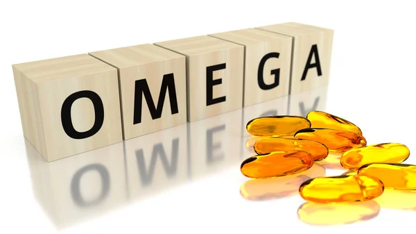 Omega. 3d render