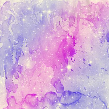 Uzay suluboya yüksek çözünürlüklü arka plan