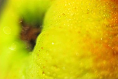 elma bahar taze meyve olgun lezzetli açık renkli