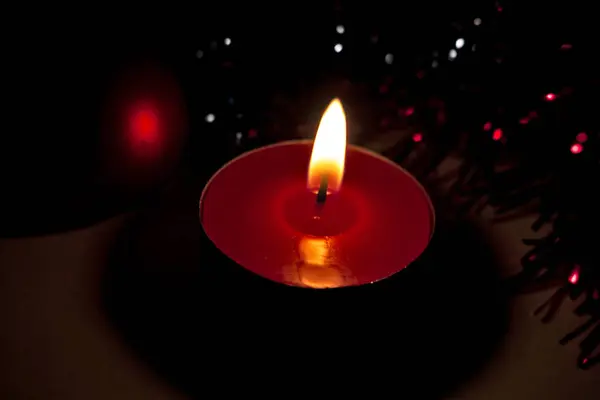 Fundo Natal Com Vermelho Branco Azul Brilhante Tema Estrelado Com — Fotografia de Stock