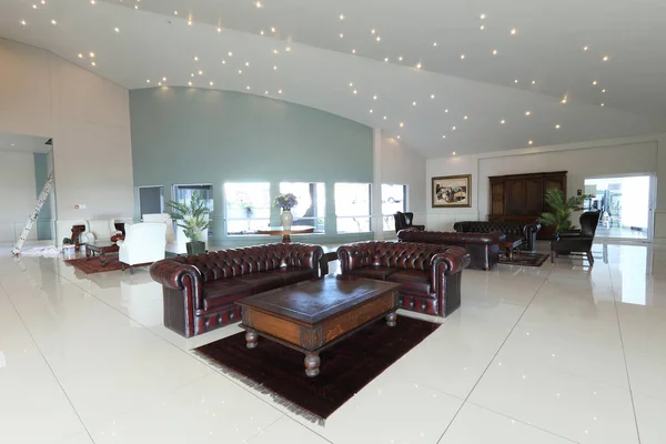 The entrance hall of the Diaz Hotel on Dias Bay near Mossel Bay is something to see! It was very spacious and furnished with lovely furniture.This shot shows it from a different angle.