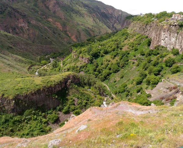 Pegunungan Kaukasus Armenia Garni Gorge — Stok Foto