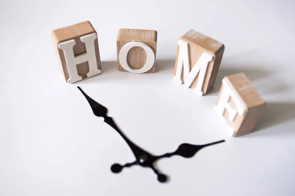 Clock Hands Show Right Direction Life — Stock Photo, Image