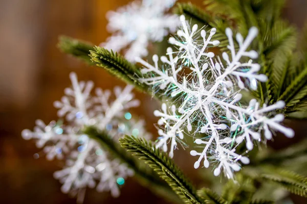 Kerst Achtergrondkleur Bokeh — Stockfoto