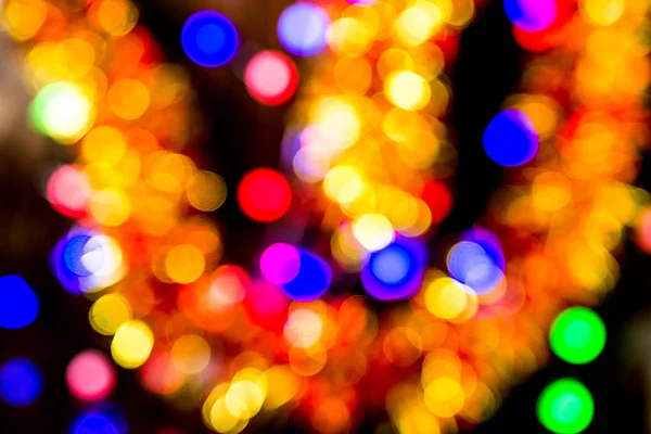 Bokeh Boże Narodzenie Kolor Tło — Zdjęcie stockowe