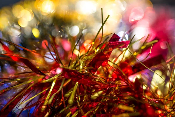 Abstracte Kerstmis Achtergrond Bokeh — Stockfoto