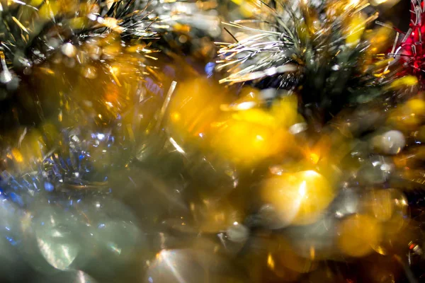 Abstracte Kerstmis Achtergrond Bokeh — Stockfoto