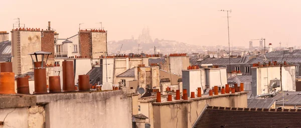 Paris Rooftops França Europa — Fotografia de Stock