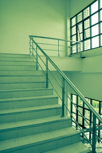 Acil Durum Merdiven Yapı — Stok fotoğraf