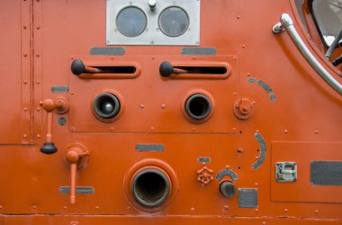 Vintage Vana ana kontrol yangın kamyon araba itfaiye kurtarma