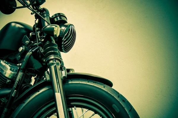 Vintage motorcykel detalj — Stockfoto