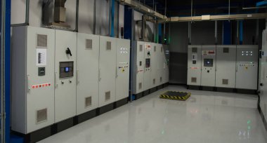 Kontrol odası çok büyük bir gemi