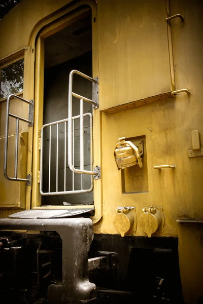 Vintage stoomlocomotief trein — Stockfoto