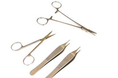Cerrahi Aletler (cımbız, pliers, kelepçe bıçak, neşter