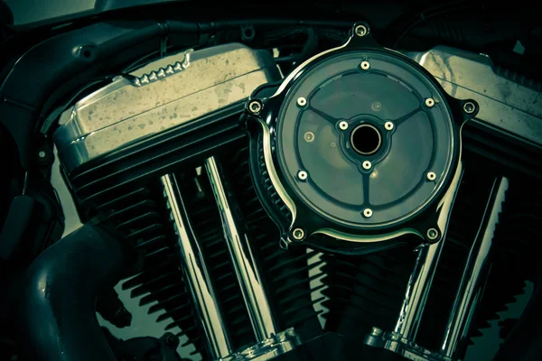 engine motorcycle close-up detail background