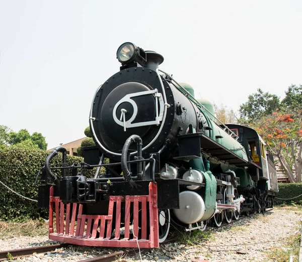 Vintage Steam engine locomotive train