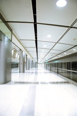 beton duvarlar ile boş oda boş alan