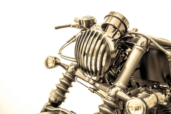 Vintage Motorrad Detail, Vintage-Ton — Stockfoto