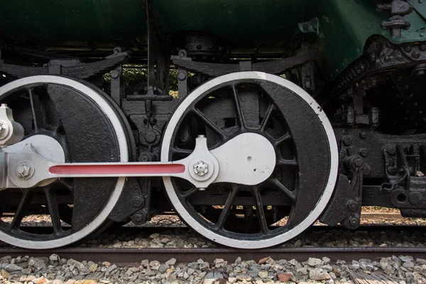 Vintage ατμομηχανή ατμομηχανής τρένο — Φωτογραφία Αρχείου