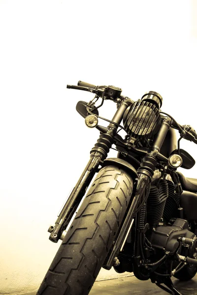 Vintage motosiklet ayrıntı, vintage sesi
