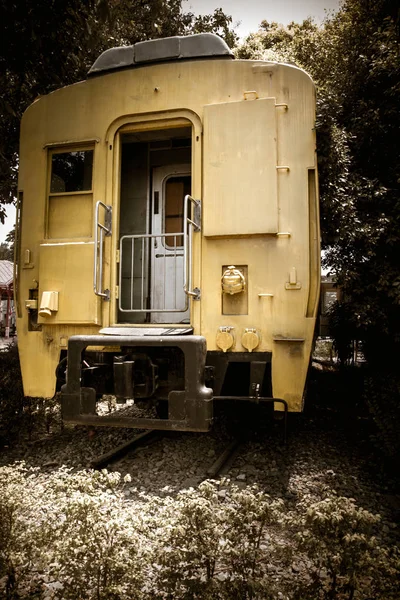 Vintage ατμομηχανή ατμομηχανής τρένο — Φωτογραφία Αρχείου