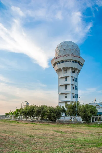 Previsão do tempo, Radar — Fotografia de Stock