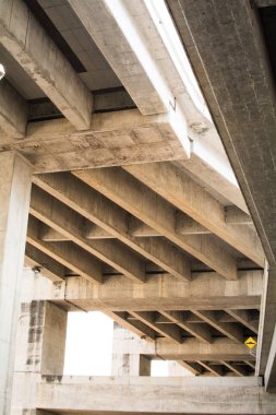 yükseltilmiş Otoban. asma köprü, Tayland eğrisi.