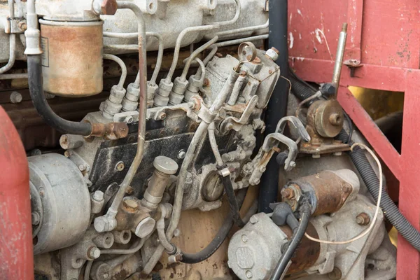 Pistones del motor de combustión interna del coche viejo —  Fotos de Stock