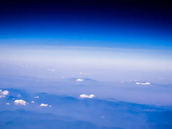 Vista Aérea Ciudad Amanecer Desde Vista Sky Bird —  Fotos de Stock