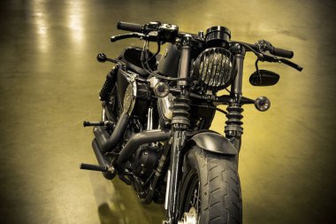 Vintage motosiklet detay