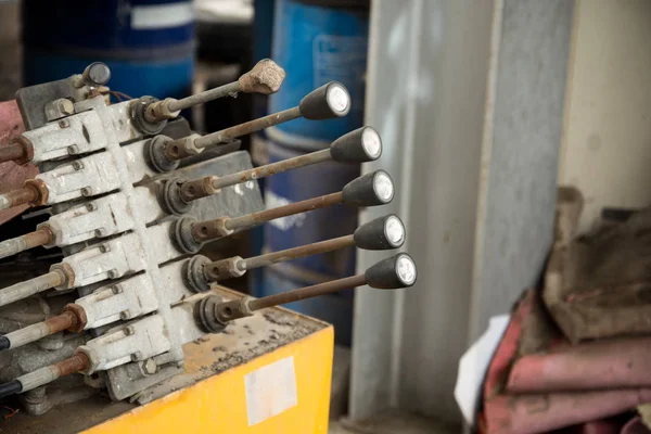 El controlador Multi por control de manija hidráulica —  Fotos de Stock