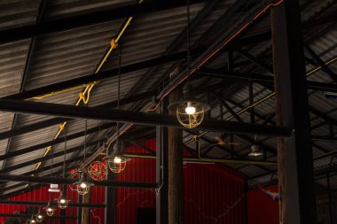 Hang yuvarlak tavan lüks güzel retro oturmak Light lamba.