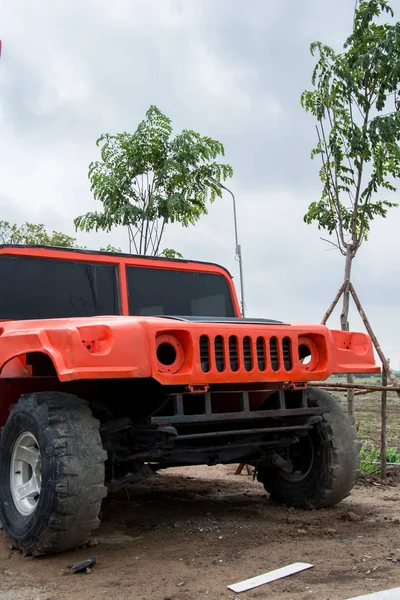 Offroad auto vervoer 4x4 — Stockfoto