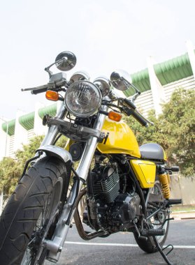 Vintage motosiklet detay