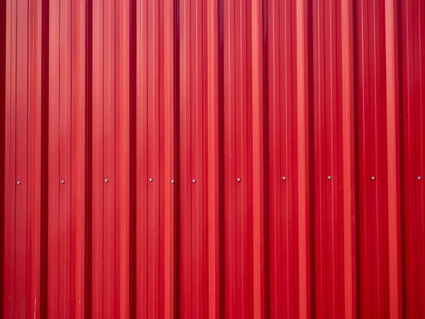 Red zinc texture wall,metal floor. Red tile roof floor backgroun — Stock Photo, Image